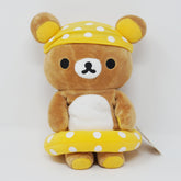 2007 Swimming Rilakkuma Plush - Kiddyland Store Limited - San-X
