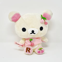 2008 Cherry Korilakkuma Sitting Plush - Fruits Series Rilakkuma - San-X