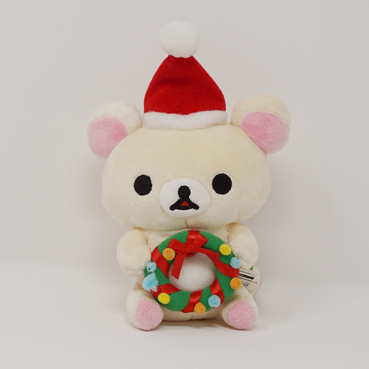 2007 Korilakkuma with Wreath Prize Plush - Rilakkuma Christmas - San-X